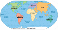 Continents and Oceans