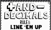 Add and Subtract Decimals